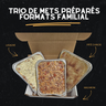 Mets préparés en format familial
