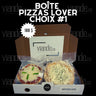 Boîte Pizzas Lover (8 pizzas)