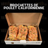 Brochettes de Poulet Californienne