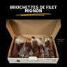 Brochettes de filet mignon