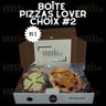 Boîte Pizzas Lover (8 pizzas)